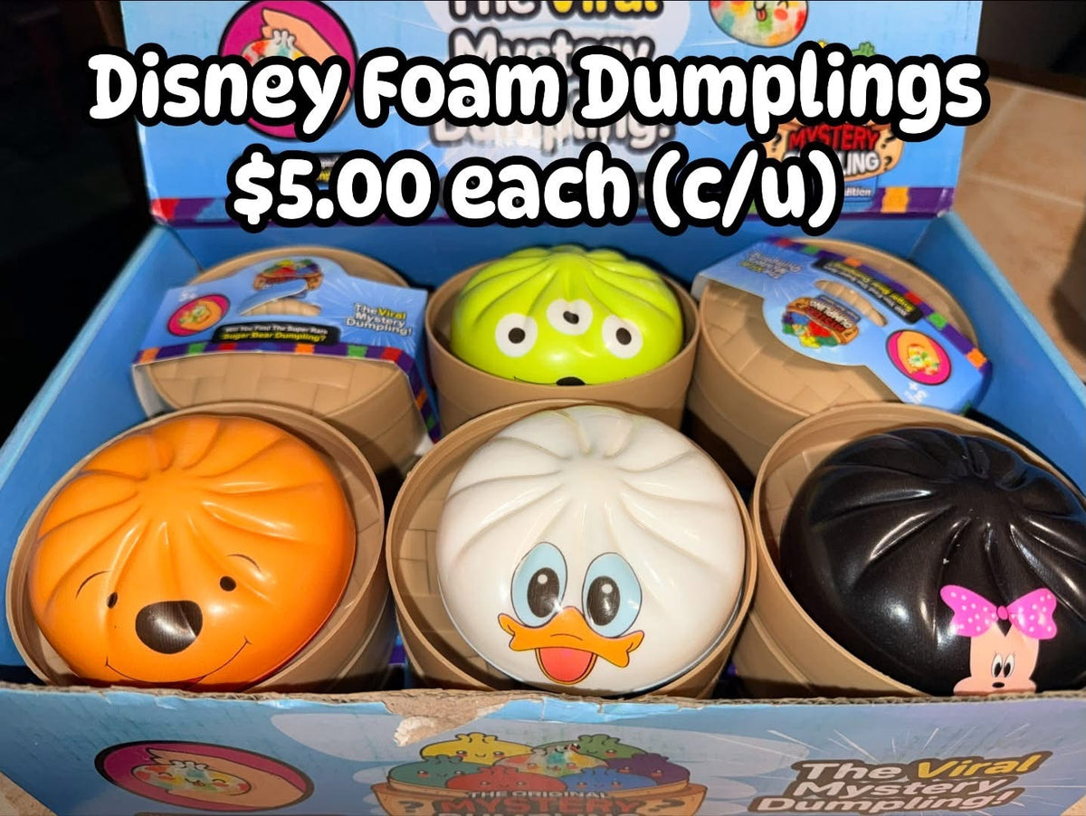 Character Dumpling Squishy in Steamer Basket