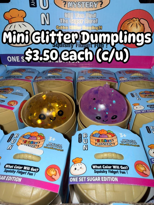 Mini Dumplings con Purpurina