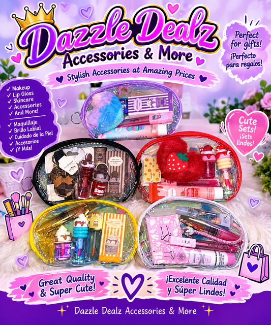 Beauty & Accessories Gift Pouch Bundle